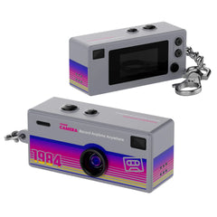 Vintage Thumb Camera 1984 Style – Pocket-Sized 1080P Camera with Flash