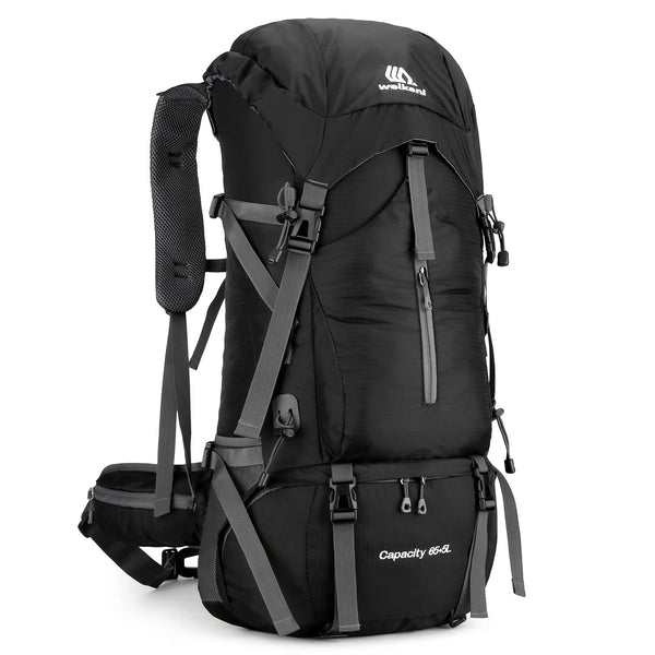 Hiking Backpack 70L Waterproof & Lightweight | Free Rain Cover