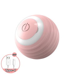 Interactive Cat Ball Toy Pet Silicone Premium Rechargeable with Light not specified