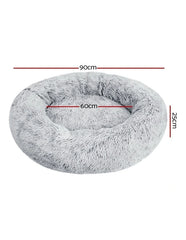 Dog Bed Calming Cat Bed Super Soft Fluffy Washable Anti-Anxiety 40-90cm not specified