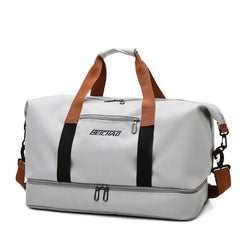 AboutCamping_Travel Tote Bag_Grey color