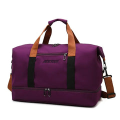 AboutCamping_Travel Tote Bag_Purple color