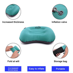 Widesea Inflatable Camping Pillow: Premium Comfort & Insulation About Camping