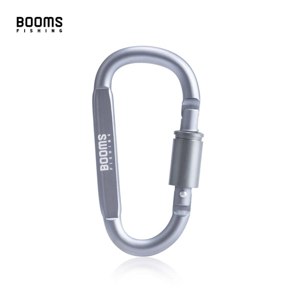 Booms Fishing 1/9Pcs Survival D-ring Carabiner Clip Screw Lock Travel Hook Aluminum Aalloy Buckle Carabiner Camp Equipment