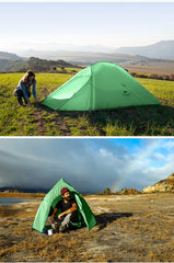 Lightweight Waterproof Camping Tent | Naturehike Upgraded Cloud-Up 1-2 Person About Camping