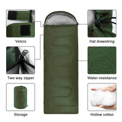 Ultra-Light Camping Sleeping Bag: 4-Season Warmth (Waterproof & Cotton) About Camping