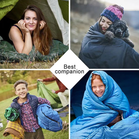 Ultra-Light Camping Sleeping Bag: 4-Season Warmth (Waterproof & Cotton) About Camping