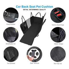 Multifunctional dog car seat cover