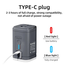 Rechargeable Air Pump with LED Light: Compact and Powerful About Camping