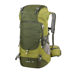 50L Hiking Backpack Australia | Waterproof & Lightweight (Free Rain Cover!)_Army green color