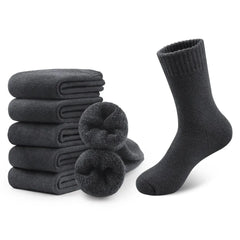 Top-Rated Merino Wool Socks Thermal Hiking & Mountains_Grey