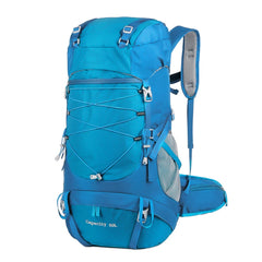 50L Hiking Backpack Australia | Waterproof & Lightweight (Free Rain Cover!)_Blue color