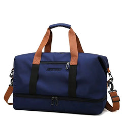 AboutCamping_Travel Tote Bag_Blue color