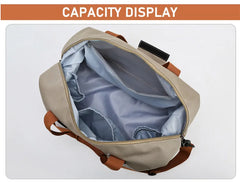 Travel Tote Bag Large Capacity Waterproof Dry/Wet Separation Gym Yoga Bag