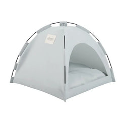 Pup Tent for Dogs Cats Dog Bed Pet Tent Camping_Light grey color