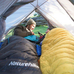 Best Ultralight Sleeping Bag (-11°C): CW400 Duck Down, Lightweight & Warm by Naturehike