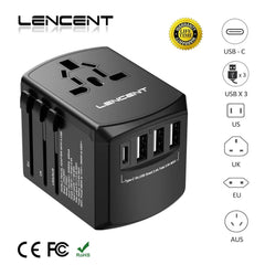 Best Universal Travel Power Adapter US EU UK AU ASIA