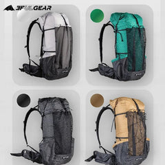 3F UL Gear Qidian Pro 55L Backpack | Ultralight Hiking Backpack Australia