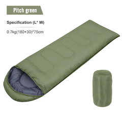 Ultra-Light Camping Sleeping Bag: 4-Season Warmth (Waterproof & Cotton) Pacoone