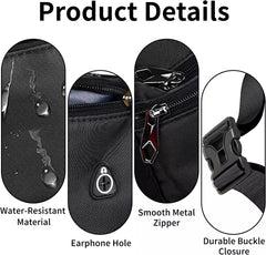 Waist Pack for Hiking Travel Waterproof Fanny Pack